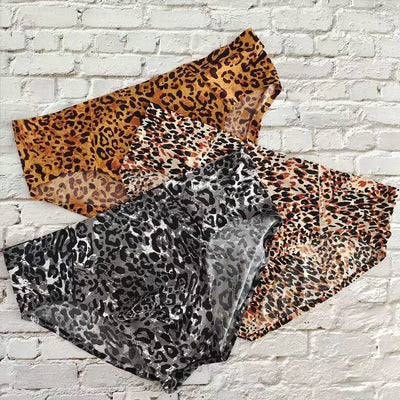 Bóxer Hombre Estampado Leopardo Cintura Baja Transpirable - Image 3