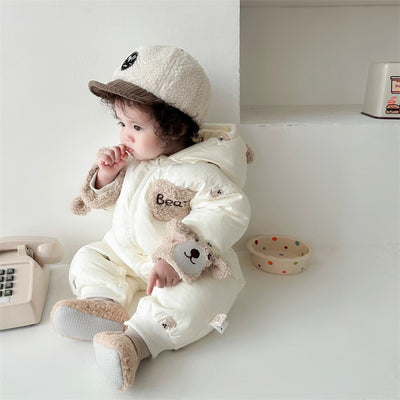 Abrigo Acolchado de Terciopelo para Bebé - Colección Invierno - Image 10