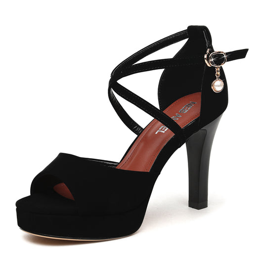 Tacones Altos Tipo Boca de Pez para Mujer - Image 3