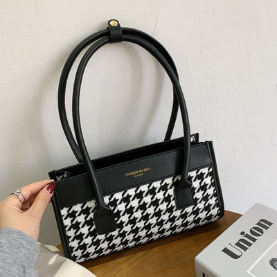 Bolsa de Mano Cuadriculada Otoño Invierno - Versátil y Elegante - Image 8