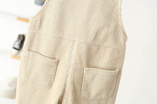 Enterizo de Pana con Tirantes y Bordado Love para Niños y Niñas - Image 24