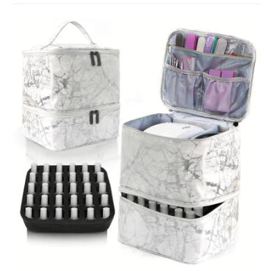 Bolsa Organizadora de Esmaltes Doble Capa Impermeable - Image 11