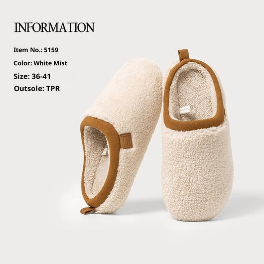 Pantuflas Cálidas de Terciopelo Antideslizantes para Casa - Image 6