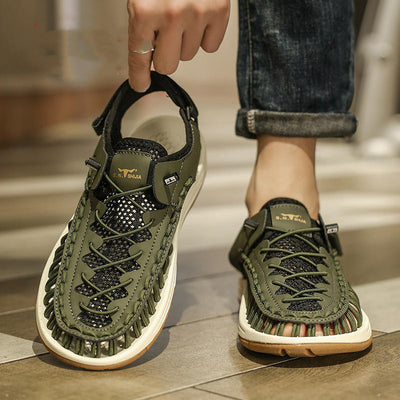 Sandalias Deportivas Tejidas con Drenaje Rápido para Senderismo y Trekking - Image 6