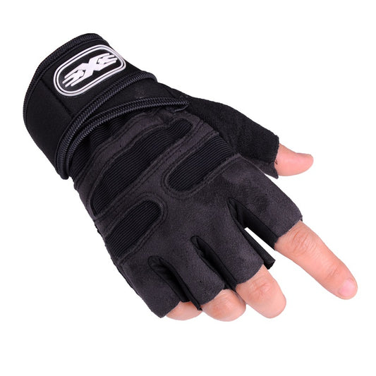 Guantes de Ciclismo Fitness Medio Dedo para Hombres y Mujeres