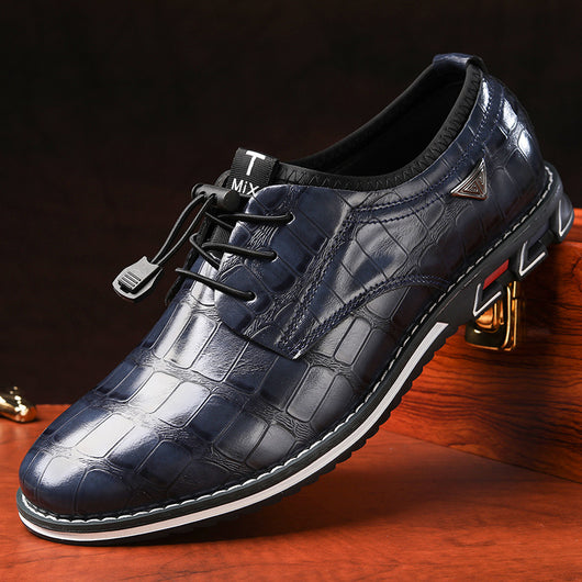 Mocasines de Cuero para Hombre - Zapatos Casuales Versátiles - Image 7