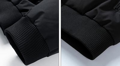 Chaqueta Acolchada de Plumón de Pato Blanco para Hombre - Cálida y Ligera - Image 17