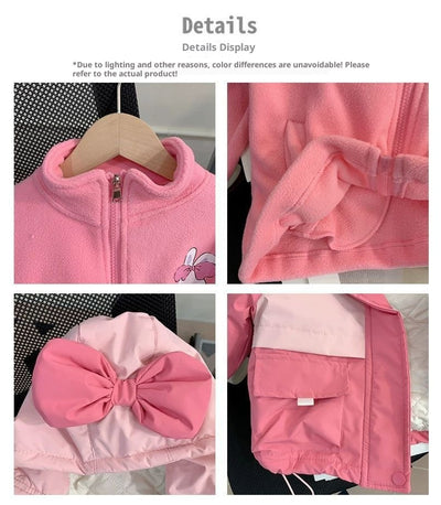 Chaqueta Infantil de Algodón con Cierre Clip - Otoño e Invierno - Image 10