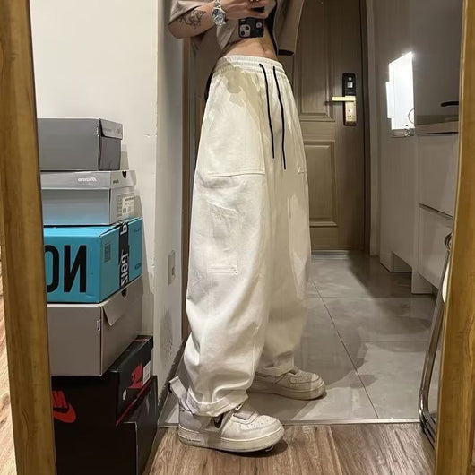 Pantalón Ancho para Barrer con Diseño Moderno