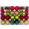 Dourado Vermelho e Verde Escuro