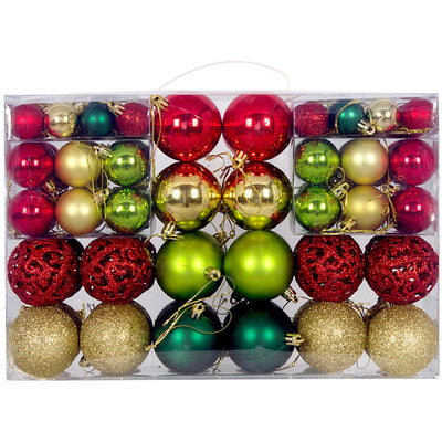Set de Esferas Navideñas 3-6cm Decorativas para Árbol de Navidad - Image 6