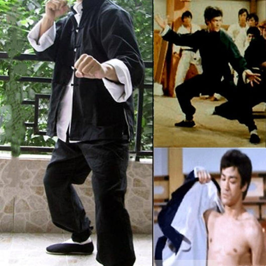 Conjunto de 3 Piezas Uniforme Wing Chun Kung Fu - Túnica Taoísta - Image 2