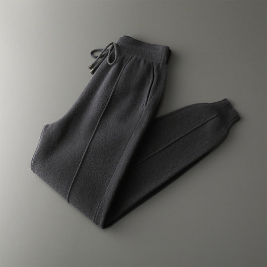 Pantalones de Cachemira Acolchados para Hombre - Comodidad Atlética Casual - Image 3