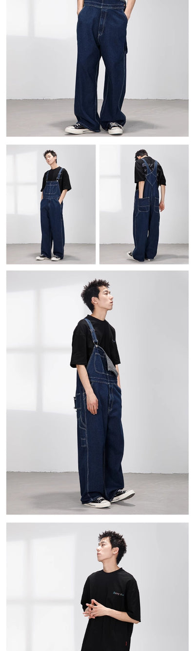 Pantalón de Trabajo Retro Japonés Recto Casual para Hombre - Image 18