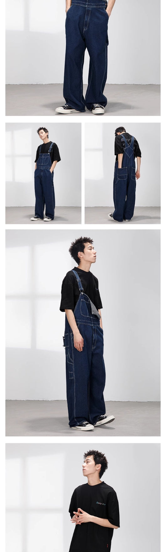 Pantalón de Trabajo Retro Japonés Recto Casual para Hombre - Image 18