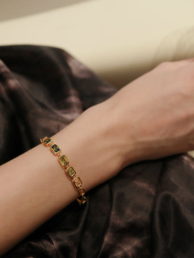 Pulsera Vintage con Gemas Degradadas para Mujer - Image 8