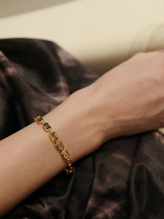 Pulsera Vintage con Gemas Degradadas para Mujer - Image 8
