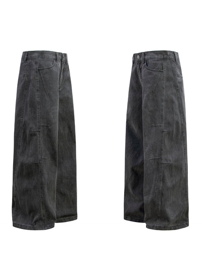Pantalones Casuales Hombre Estilo Vintage Desgastado - Image 4