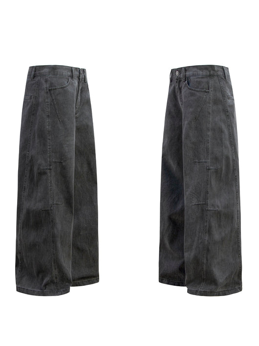 Pantalones Casuales Hombre Estilo Vintage Desgastado - Image 4