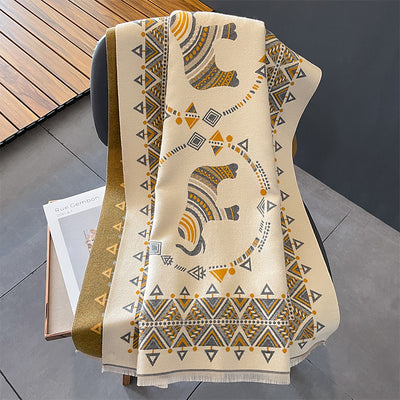 Bufanda de Cachemira Sintética para Mujer - Abrigo Versátil y Elegante - Image 3