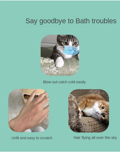 Secadora de Baño para Mascotas - Bolsa Secadora Automática para Gatos - Image 8