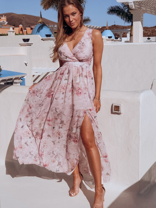 Vestido de Gasa Estampado Elegante - Image 7
