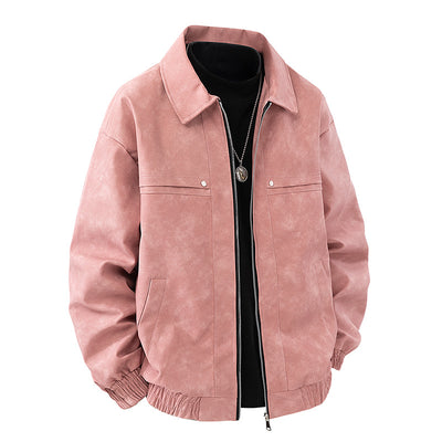 Chaqueta Vintage Americana Clásica de Solapa para Hombre - Image 4