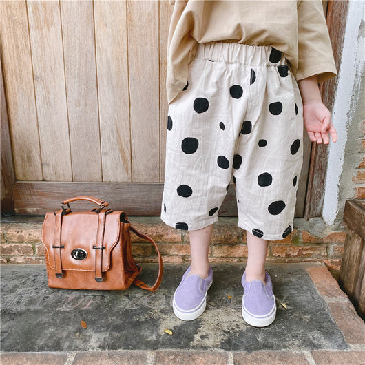 Pantalones Infantiles con Lunares Coloridos - Image 8