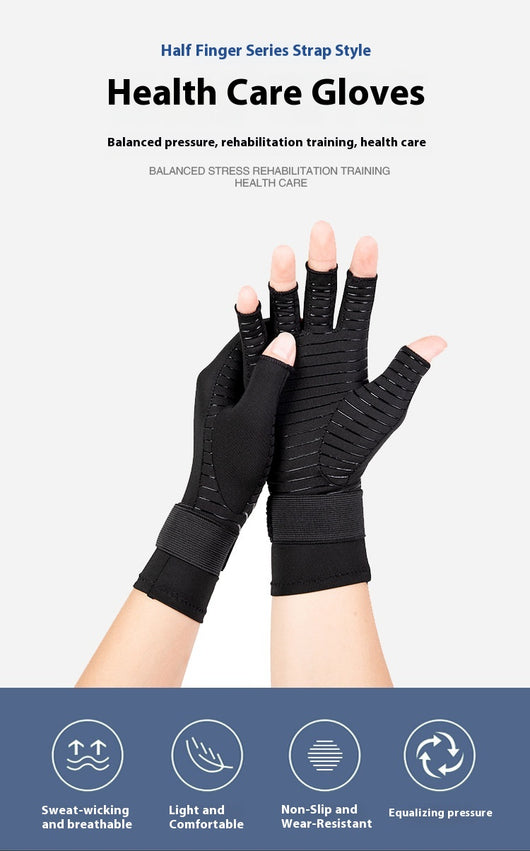 Guantes de Ciclismo con Fibra de Cobre - Soporte Articular y Agarre Antideslizante - Image 7
