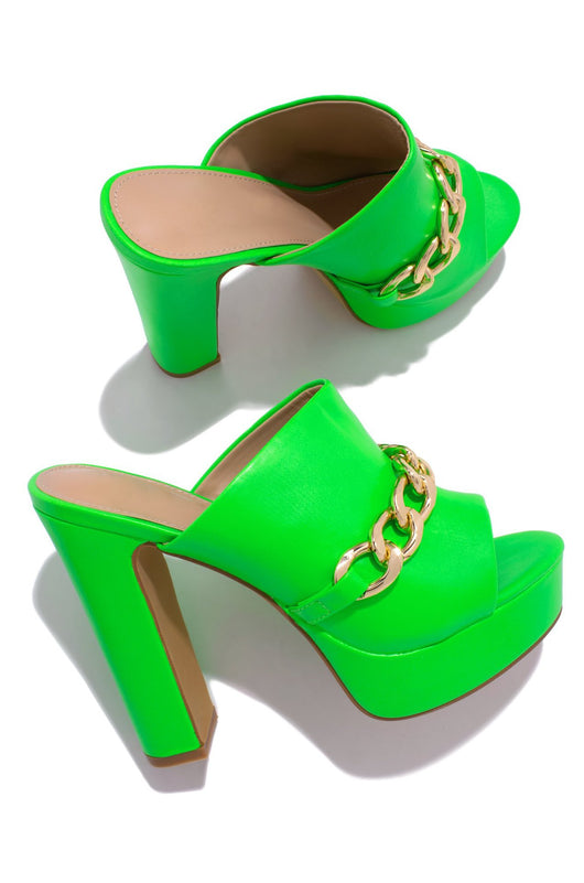 Sandalias Plataforma Metal con Cadena para Exterior - Image 7
