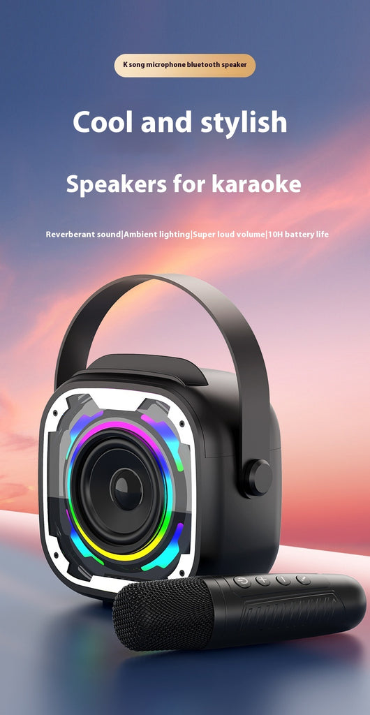 Parlante Bluetooth Portátil con Micrófono y Karaoke Integrado - Image 18