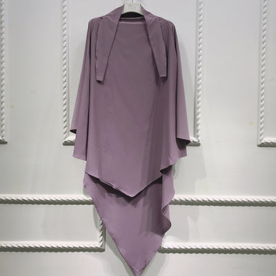 Pañuelo Musulmán Liso de Tela Suave - Hijab Árabe Elegante - Image 5