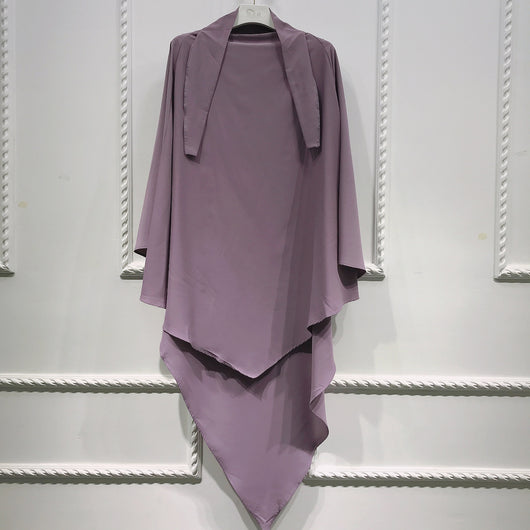 Pañuelo Musulmán Liso de Tela Suave - Hijab Árabe Elegante - Image 5
