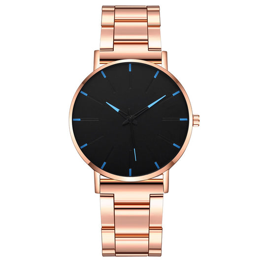Reloj Ejecutivo Ultra Delgado con Correa de Acero Inoxidable para Hombre - Image 7