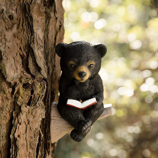 Adornos Solares Luminosos para Jardín - Diseño Oso