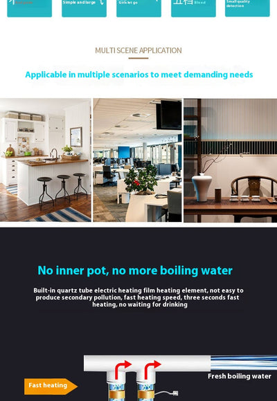 Purificador de Agua Inteligente Montado en Pared con Calentador Integrado - Image 17