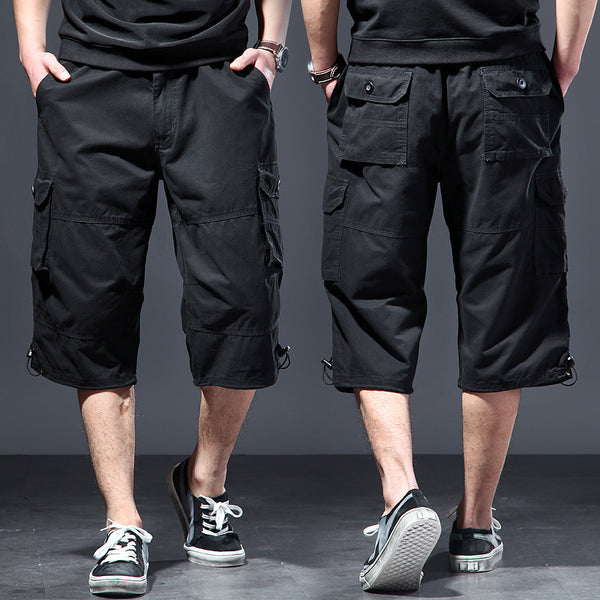 Pantalones Cortos Deportivos Holgados Tipo Overol para Hombre