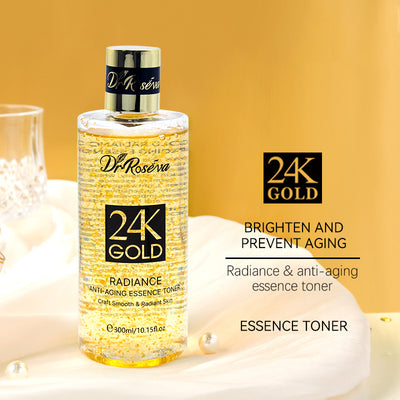 Tónico Facial de Oro 24K y Colágeno - Poros Refinados e Hidratación Profunda - Image 6