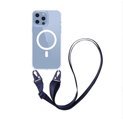 Funda Transparente con Cordón Magnético Desmontable para Celular - Image 10