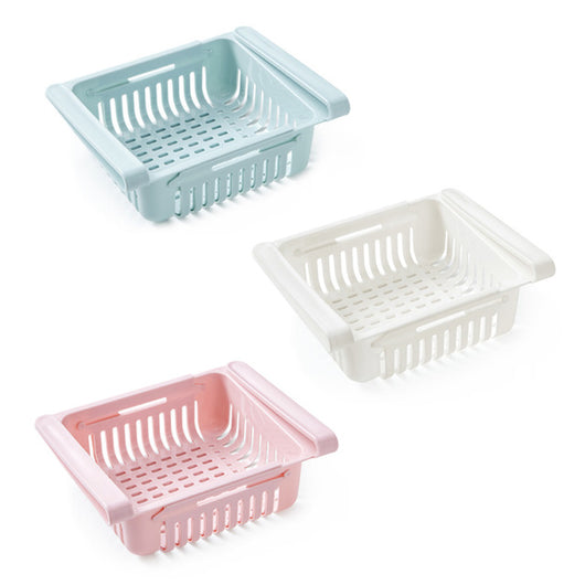 Cesta Organizadora de Refrigerador Extensible Multiuso para Cocina - Image 4
