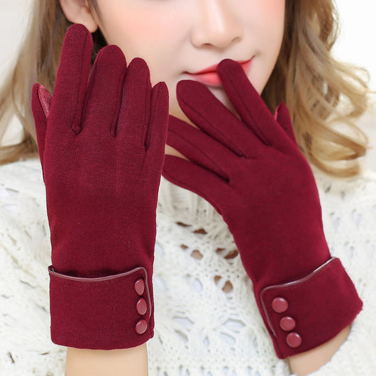 Guantes Térmicos de Forro Polar para Ciclismo Invernal