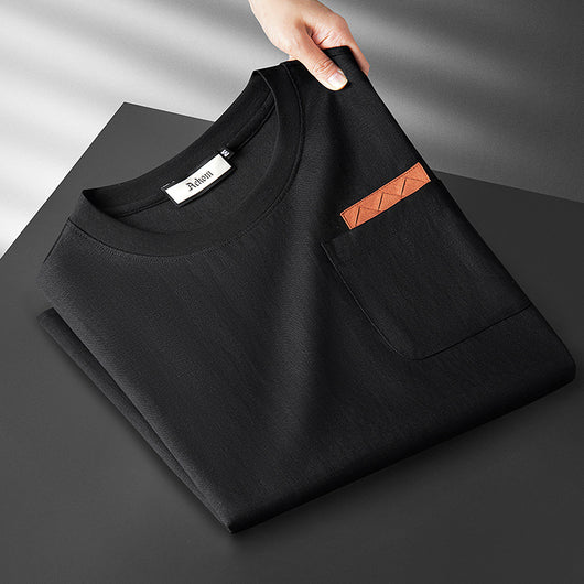 Camiseta Ligera de Lino Ice Silk para Hombre - Image 7