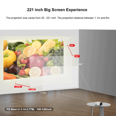 Proyector LED Mini HD para Cine en Casa - Regalo Perfecto para Niños - Image 4