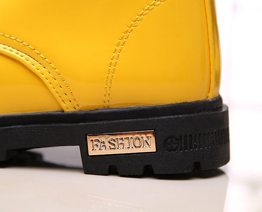 Botas de Invierno para Niños Impermeables de Cuero PU - Botas Martin para Nieve - Image 3