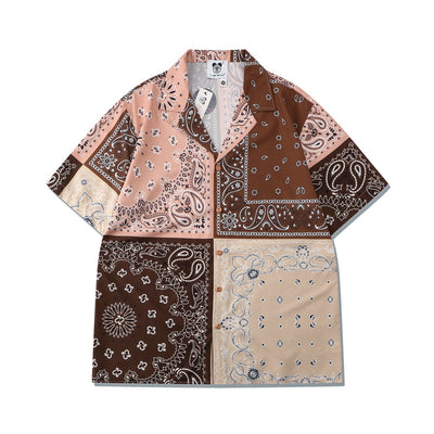 Traje Casual Holgado con Estampado Digital para Hombre - Image 2