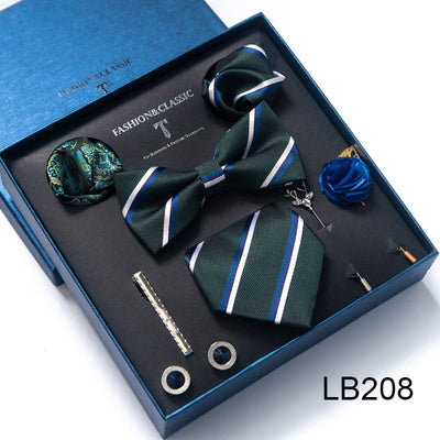 Conjunto de 8 Piezas de Corbatas para Traje Formal de Hombre - Image 66