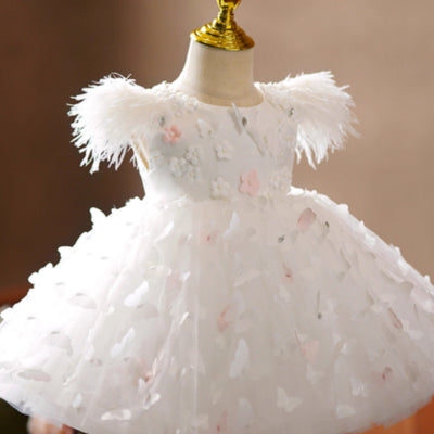 Vestido Floral Infantil de Lujo Exclusivo para Niña - Image 9