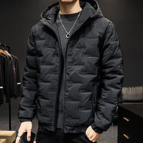Abrigo Casual Acolchado de Algodón para Invierno