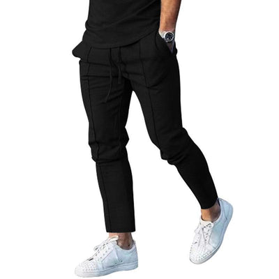 Pantalones Deportivos Casuales Estilo Europeo y Americano para Hombre - Image 15