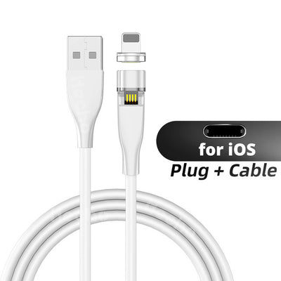 Cable de Carga Rápida 3A con Rotación 360° para Juegos y Datos - Image 9